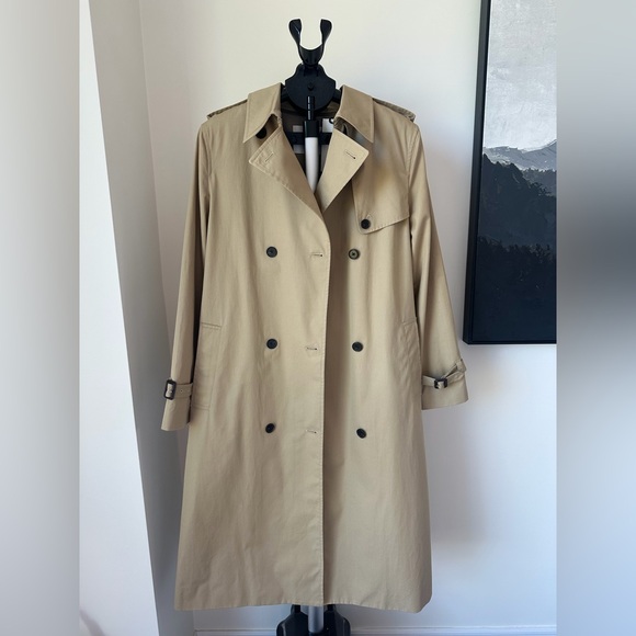 Aritzia New Finch Trench Coat - City Twill Size M NWT - Picture 4 of 7